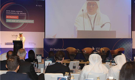 HE Dr Obaid Al Zaabi CEO, SCA 11th Middle East Investor Relations Association Annual Conference